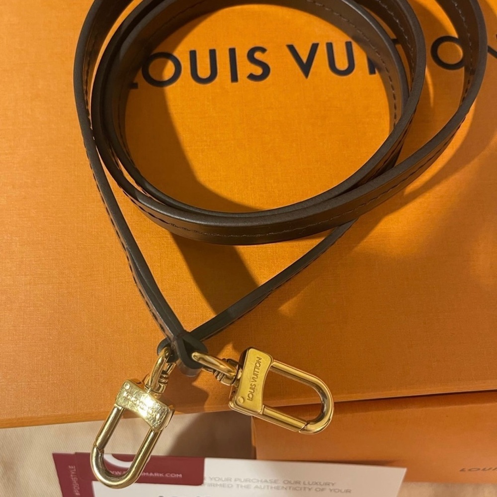 Louis Vuitton Brown Checkered Crossbody Bag - Picture 8 of 13